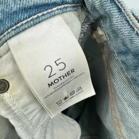 MOTHER The tomcat ankle gospel grace jeans size 25 B476